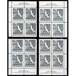 canada stamp 343 gannet 15 1954 PB SET %232N