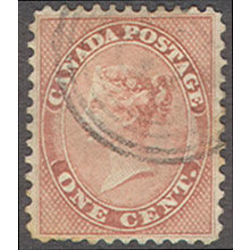 canada stamp 14ii queen victoria 1 1859  2
