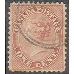 canada stamp 14ii queen victoria 1 1859  2