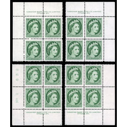 canada stamp 338 queen elizabeth ii 2 1954 PB SET %231