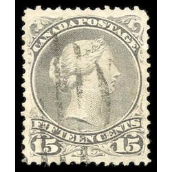canada stamp 30d queen victoria script watermark 15 1876