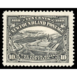 newfoundland stamp 101 paper mills 10 1911 M VF 018