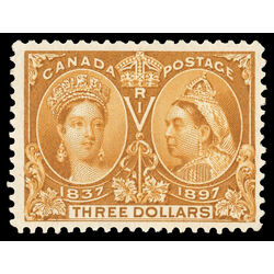 canada stamp 63 queen victoria diamond jubilee 3 1897 M VF 080