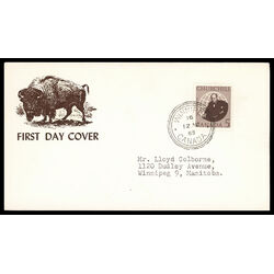 canada stamp 440 sir winston churchill 5 1965 FDC PC 021