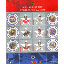 canada stamp 1885 nhl all stars 2 2 82 2001