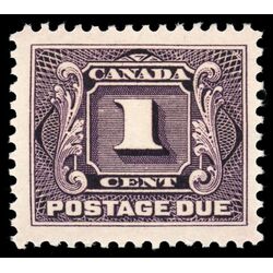 canada stamp j postage due j1 first postage due issue 1 1906 M VFNH 013