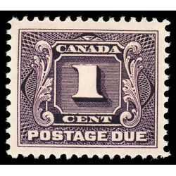 canada stamp j postage due j1 first postage due issue 1 1906 M XFNH 012