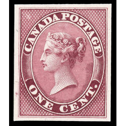 canada stamp 14p queen victoria 1 1859 M VF 013