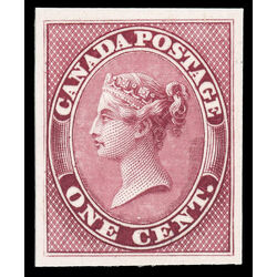 canada stamp 14p queen victoria 1 1859 M VF 014