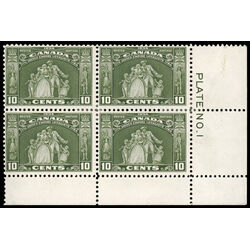 canada stamp 209 loyalists statue 10 1934 PB LR %231 062