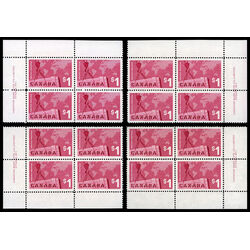 canada stamp 411 crane and map 1 1963 PB SET %231
