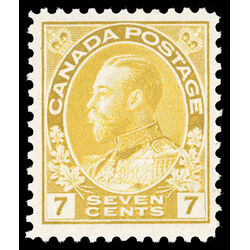 canada stamp 113 king george v 7 1912 M F VFNH 021