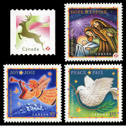 canada stamp 2239 42 christmas hope joy and peace 3 52 2007