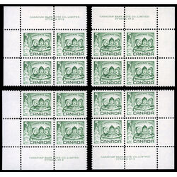 canada stamp 477 children carolling 5 1967 PB SET %232