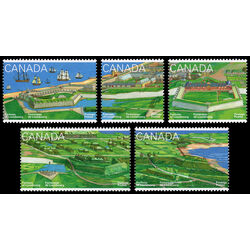 canada stamp 1547 51 fortress of louisbourg nova scotia 1995