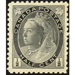 canada rare stamp 74ii queen victoria re entry 5 1898