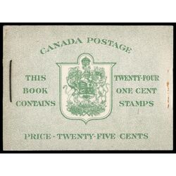 canada stamp bk booklets bk32f king george vi in navy uniform 1942 M VFNH EN 004