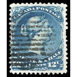 canada stamp 28v queen victoria 12 1868 U F 010