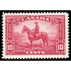 canada stamp 223 rcmp 10 1935 M XFNH 029