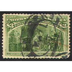 us stamp postage issues 243 christopher columbus 3rd voyage 3 1893