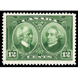 canada stamp 147 laurier macdonald 12 1927 M VFNH 015