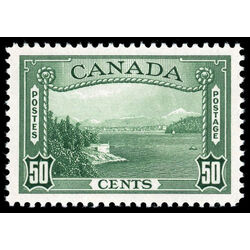 canada stamp 244 vancouver harbour 50 1938 M XFNH 037