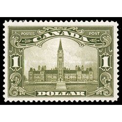 canada stamp 159 parliament building 1 1929 M XF 107