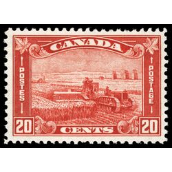 canada stamp 175 harvesting wheat 20 1930 M VFNH 050