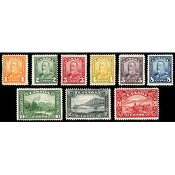 canada stamps king george v scroll 149 57 M F 002