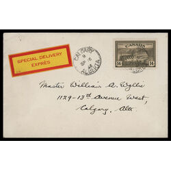 canada stamp 270 hydroelectric station quebec 14 1946 FDC 026