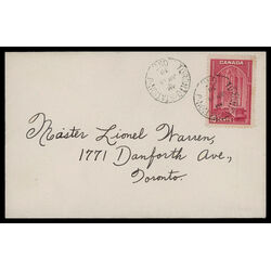 canada stamp 241a memorial chamber 10 1938 FDC 020
