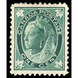 canada stamp 67 queen victoria 1 1897 M VF 026