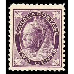 canada stamp 68 queen victoria 2 1897 M VF 036