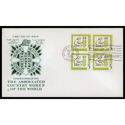 canada stamp 385 woman and tree 5 1959 FDC BLOCK 035