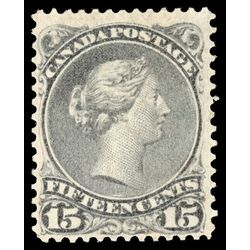 canada stamp 30 queen victoria 15 1868 M F VFOG 024