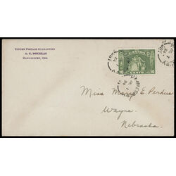 canada stamp 209 loyalists statue 10 1934 FDC 063