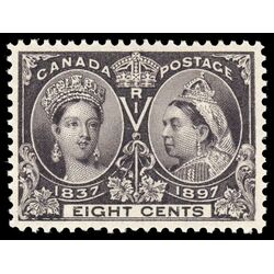 canada stamp 56 queen victoria diamond jubilee 8 1897 M VF 115
