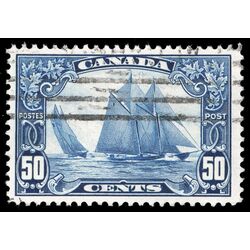 canada stamp 158 bluenose 50 1929 U VF 222