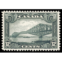 canada stamp 156 quebec bridge 12 1929 M XFNH 043