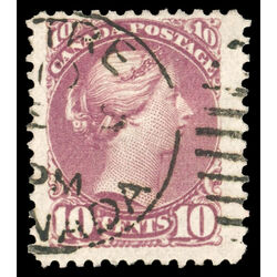 canada stamp 40 queen victoria 10 1877 U F VF 031