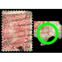 canada stamp 20 queen victoria 2 1859 U VG 095
