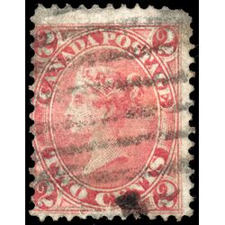 canada stamp 20 queen victoria 2 1859 U VG 095