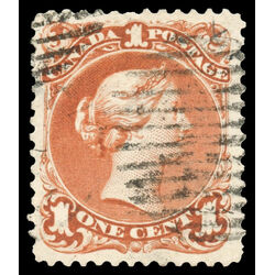canada stamp 22 queen victoria 1 1868 U VF 064