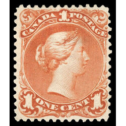 canada stamp 22 queen victoria 1 1868 M VF 066