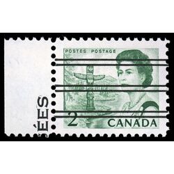 canada stamp 455xx queen elizabeth ii pacific totem 2 1967 M VFNH 001