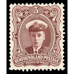 newfoundland stamp 106 prince of wales 3 1911 M VFNH 004
