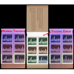 canada stamp bk booklets bk88b parliament buildings 1985 M VFNH 004