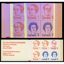 canada stamp bk booklets bk74 caricature definitives 25 1974 M VFNH 016