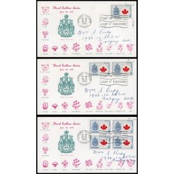 canada stamp 429a canada maple leaf 5 1966 FDC PC 019