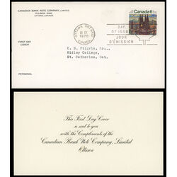 canada stamp 518 group of seven 6 1970 FDC CBN 036